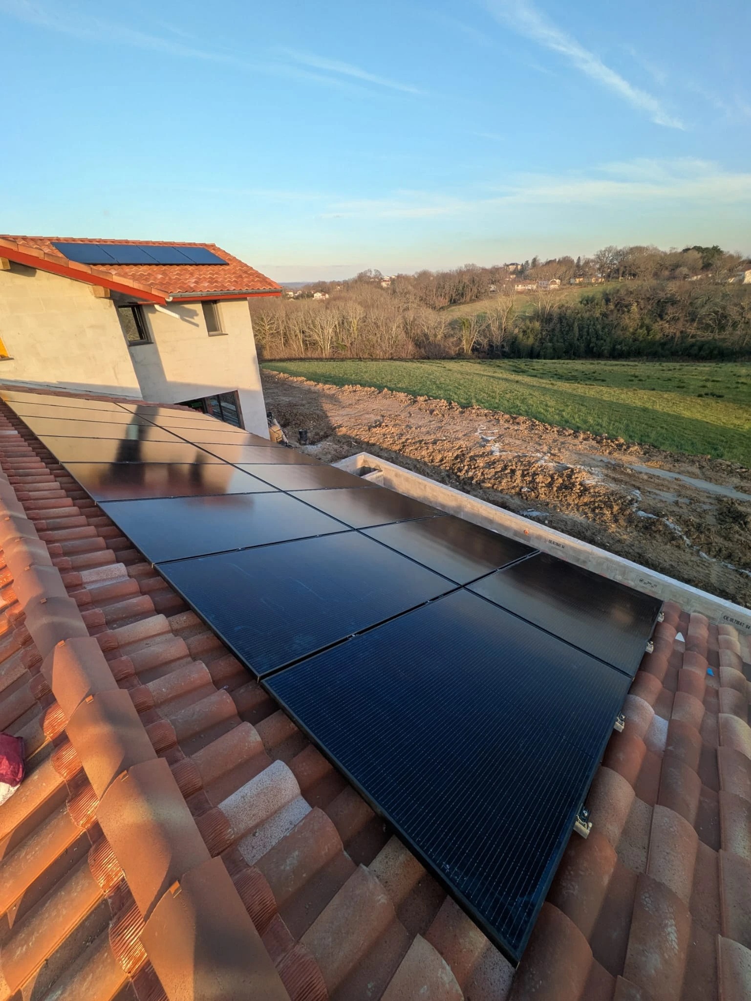 Panneaux photovoltaïques réalisés par Clim A Deslandes